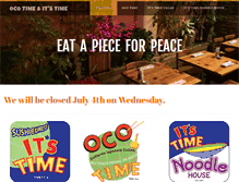 Tablet Screenshot of ocotime.com